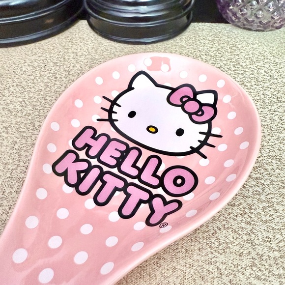NWT Hello Kitty Ceramic Spoon Rest - Picture 3 of 8